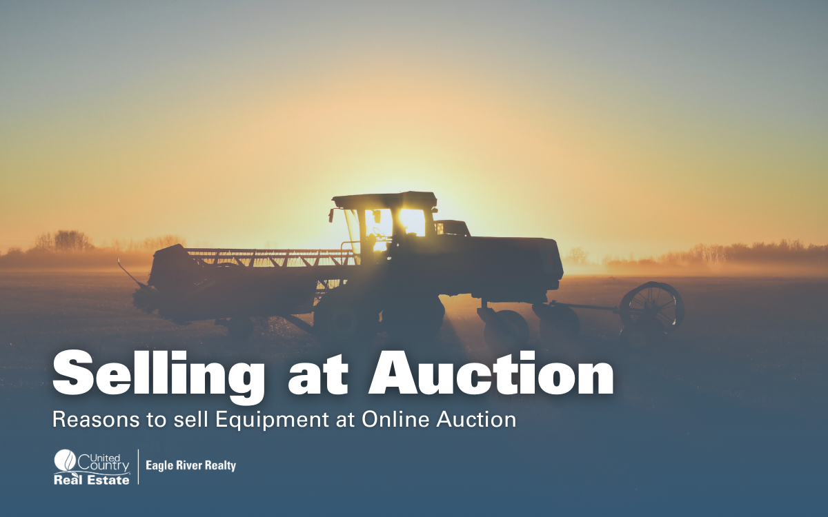 Selling Equipment via Online Auction